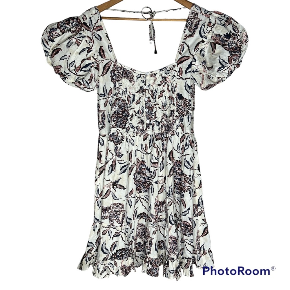 HOUSE OF HARLOW 1960 “Ozzie” Ivory Baby Doll Dress Size XS